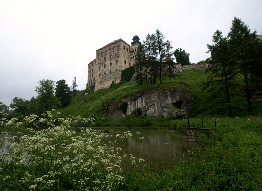 Route des nids d'aigle, château de Pieskowa Skala