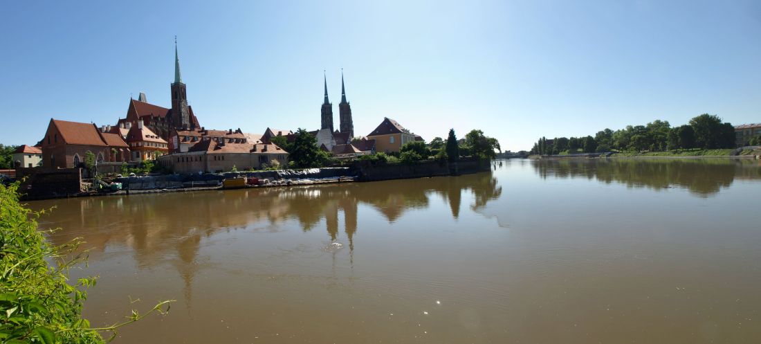 Wroclaw, les îles de l'Oder
